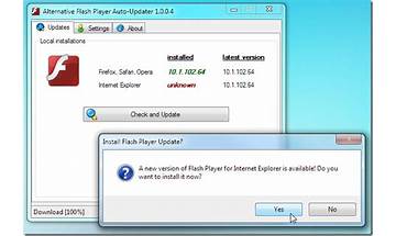 Alternative Flash Player Auto-Updater: App Reviews; Features; Pricing & Download | OpossumSoft